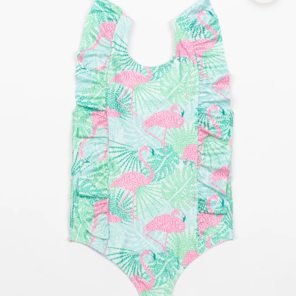 Kenny flowers baby girl swim suit